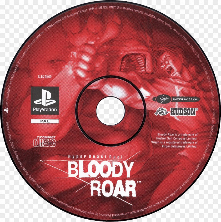 Bloody Roar Fanart Compact Disc Game Database PNG