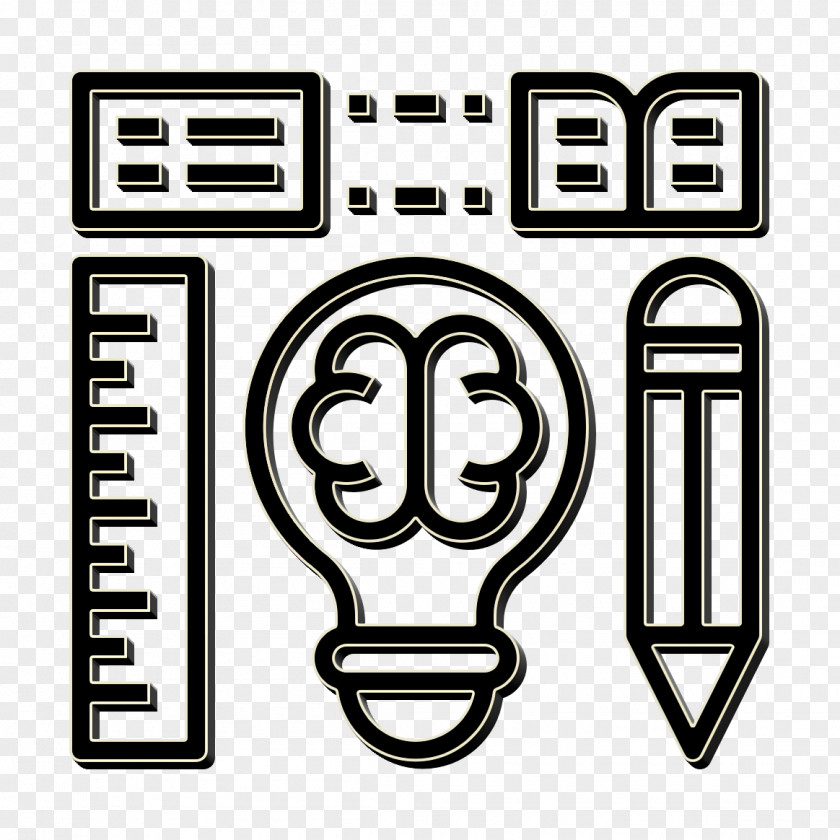 Book And Learning Icon Creativity Brain PNG