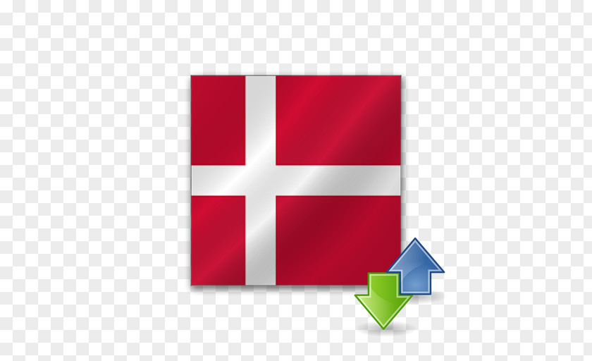 Danish Flag Product Design Rectangle PNG