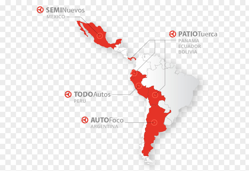 Map South America Latin World Capital City PNG