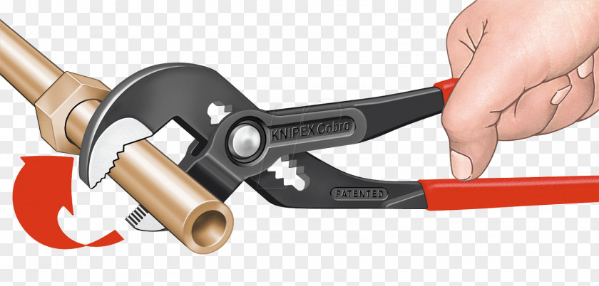Pliers Tongue-and-groove Tool Knipex PNG