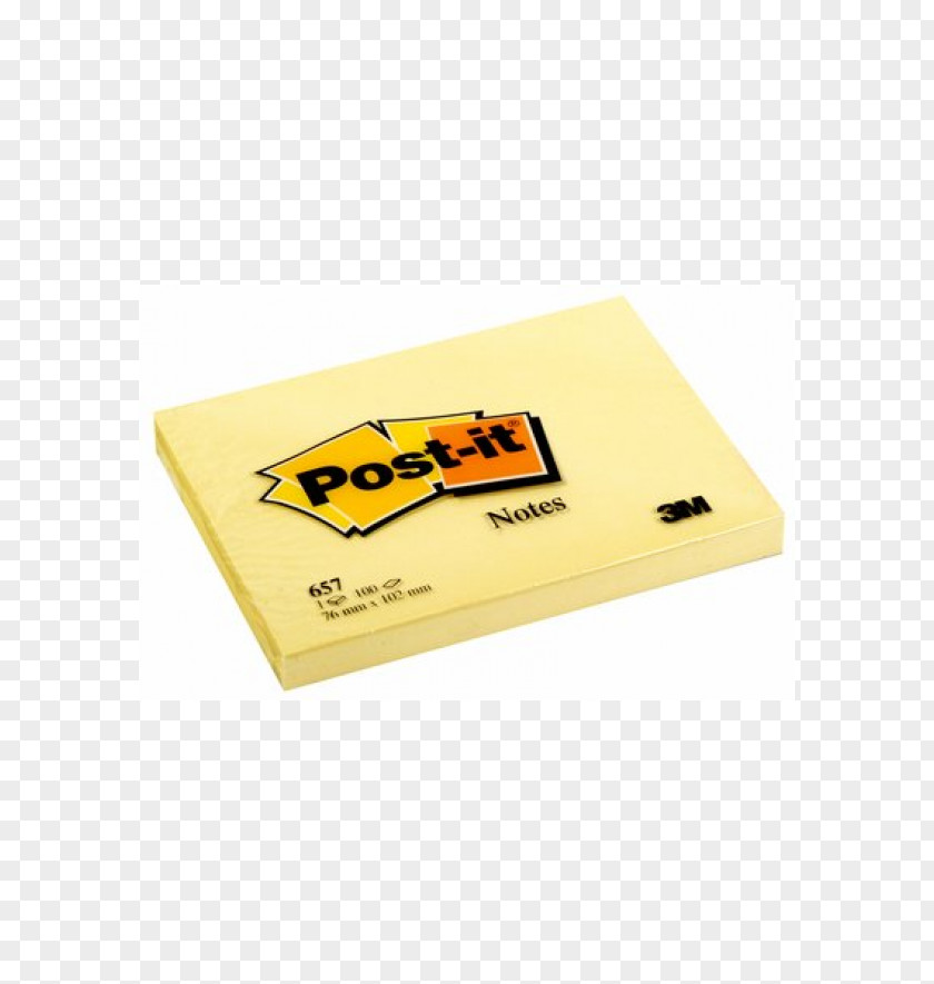 Post It Note Post-it Paper Yellow Stationery Adhesive PNG