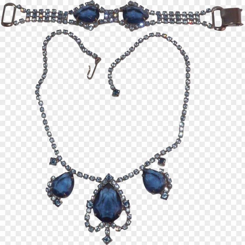 Sapphire Necklace Bead Bracelet Jewellery PNG