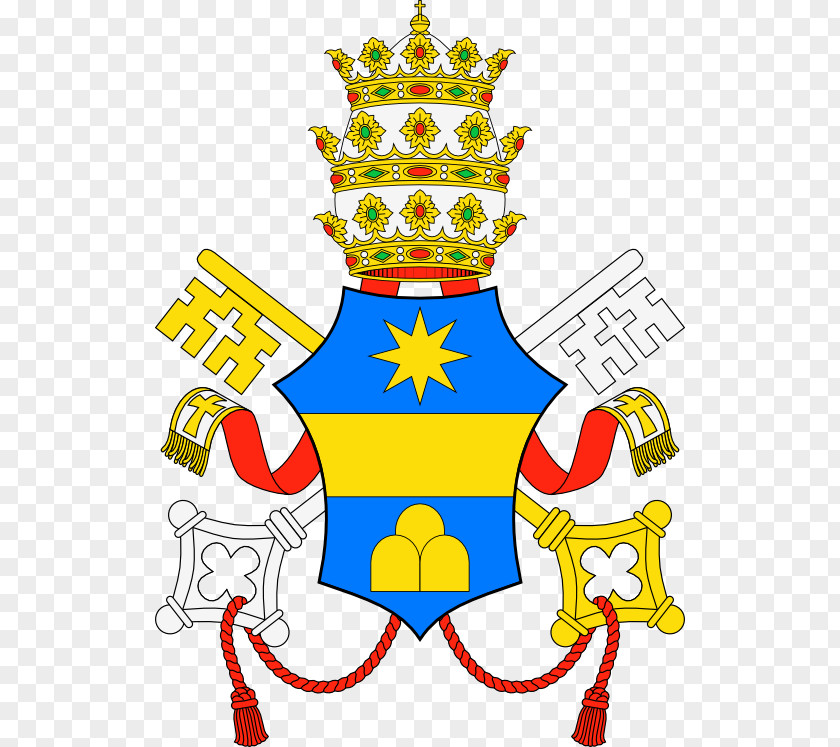 Papal Armorial Pope Coat Of Arms Escutcheon PNG