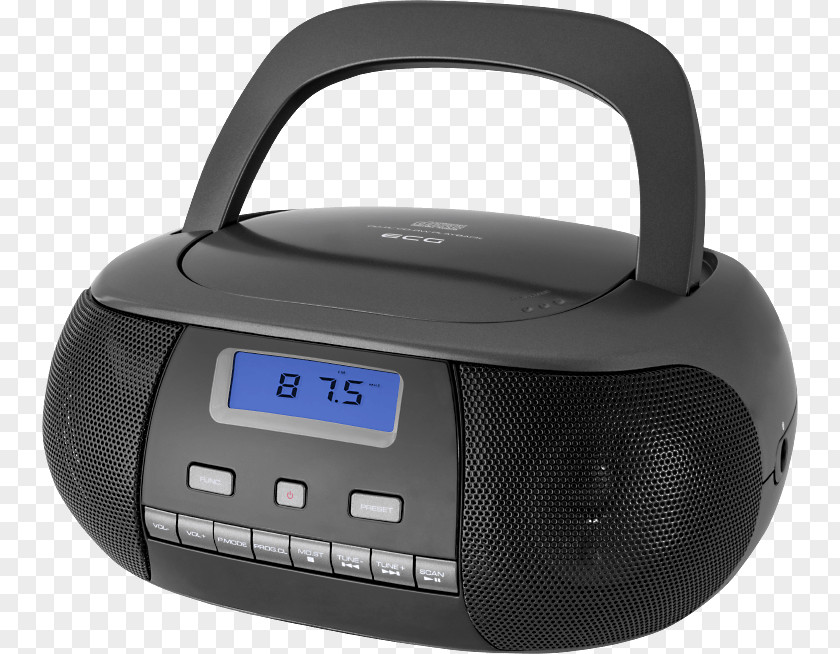 Radio CD-R Boombox CD Player Compact Disc PNG