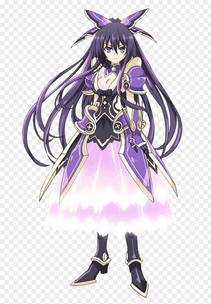 Spirit Cosplay Costume Date A Live Dress Wig PNG
