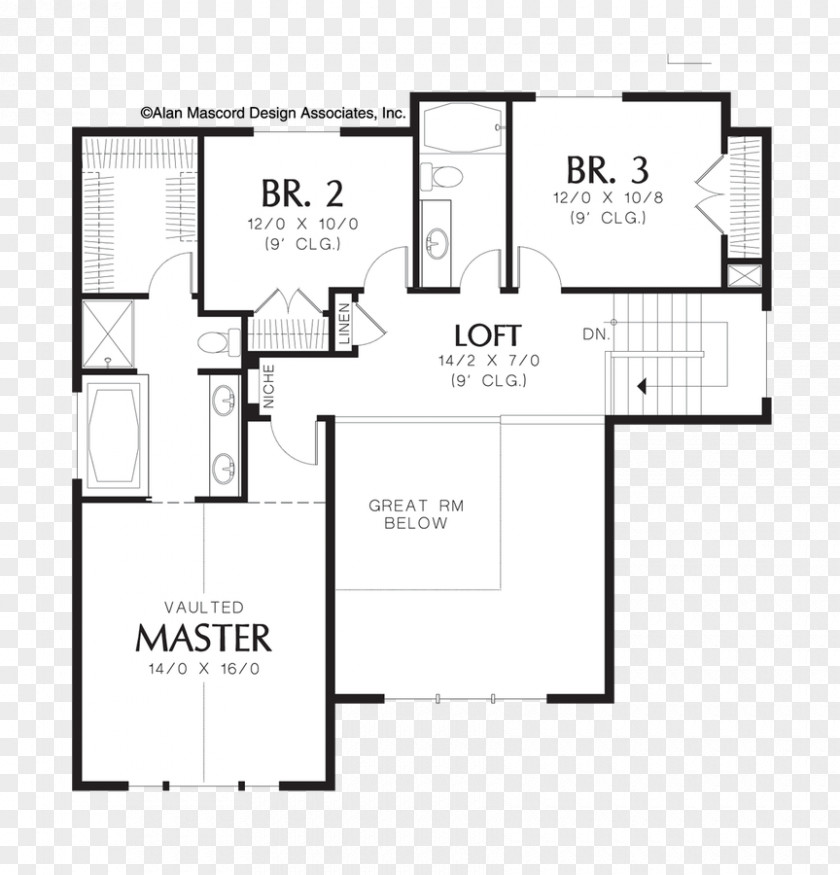 A Roommate On The Upper Floor Plan House Architecture PNG