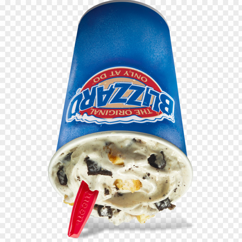 Blizzards Reese's Peanut Butter Cups Chocolate Brownie Sundae Banana Split Ice Cream PNG