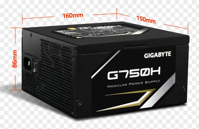 Computer Power Supply Unit 80 Plus Gigabyte Technology Converters ATX PNG