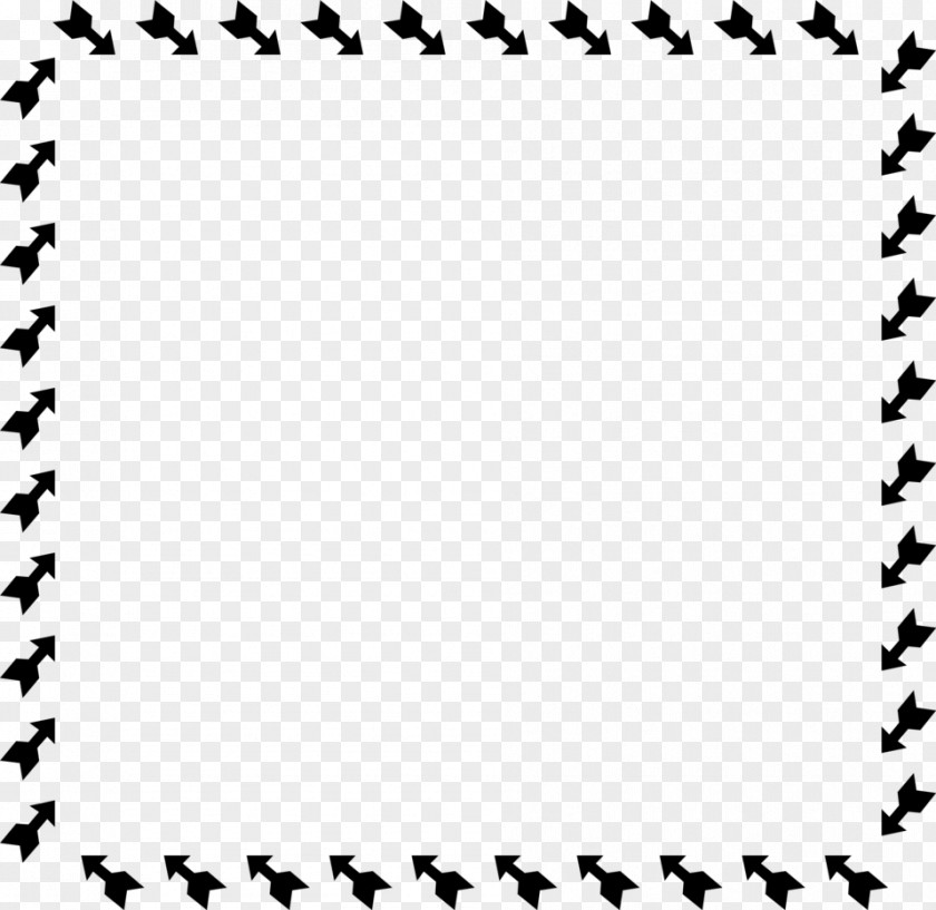 Nice Picture Frames Arrow Drawing Clip Art PNG
