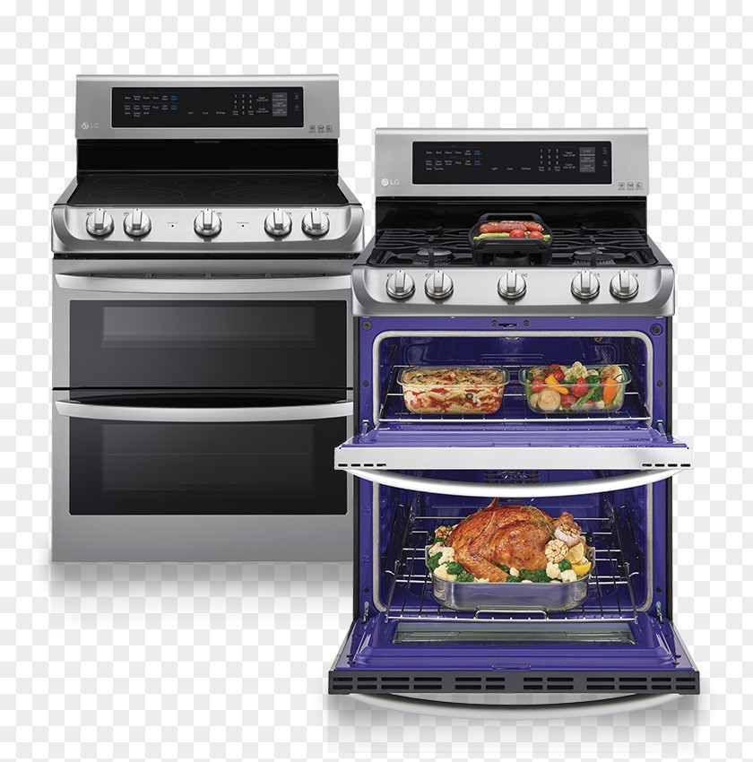 Oven LG Electronics Cooking Ranges Convection Electric Stove PNG