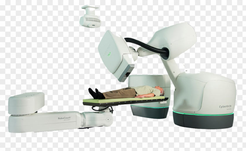 Robot Cyberknife Stereotactic Radiation Therapy Radiosurgery PNG