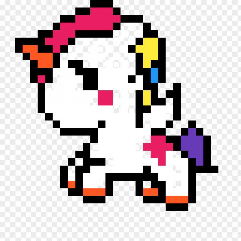 Unicornio Pixel Art Drawing Tokidoki PNG