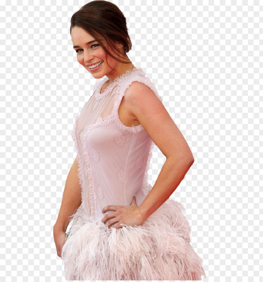 Emilia Clarke London Wedding Dress Dom Hemingway PNG