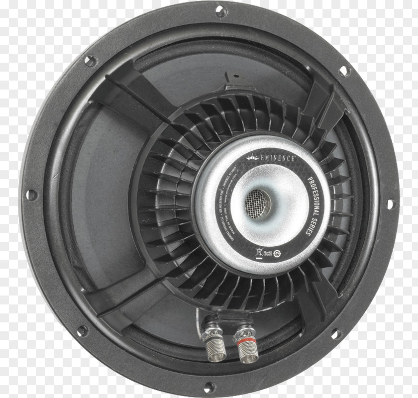 Neodymium Loudspeaker Parts Eminence Deltalite II EMINENCE DELTALITE25104 Speaker 2510-4 Woofer Ohm PNG