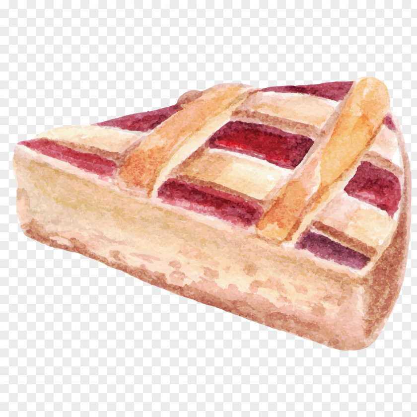 Painted Triangle Bread Ice Cream Shortcake Cupcake PNG