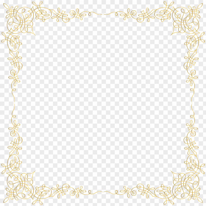 Rectangular French Pattern Border Picture Placemat Area PNG