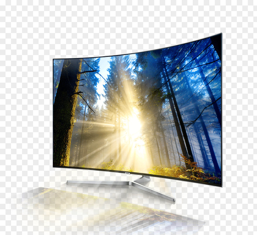 Samsung KS8000T Smart TV Ultra-high-definition Television 4K Resolution PNG