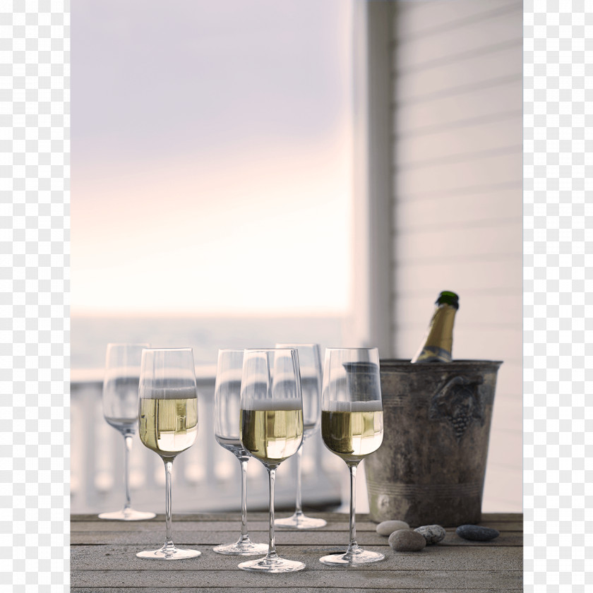 Champagne Wine Glass Holmegaard PNG