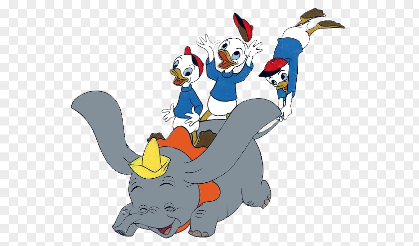 Dumbo Cliparts Mickey Mouse Huey, Dewey And Louie Minnie Daisy Duck Clip Art PNG