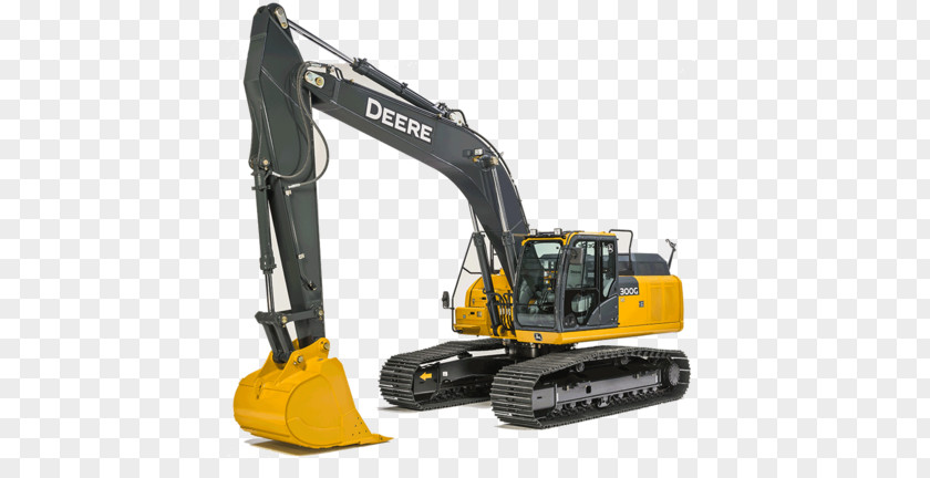 Excavator John Deere Caterpillar Inc. Heavy Machinery Compact PNG