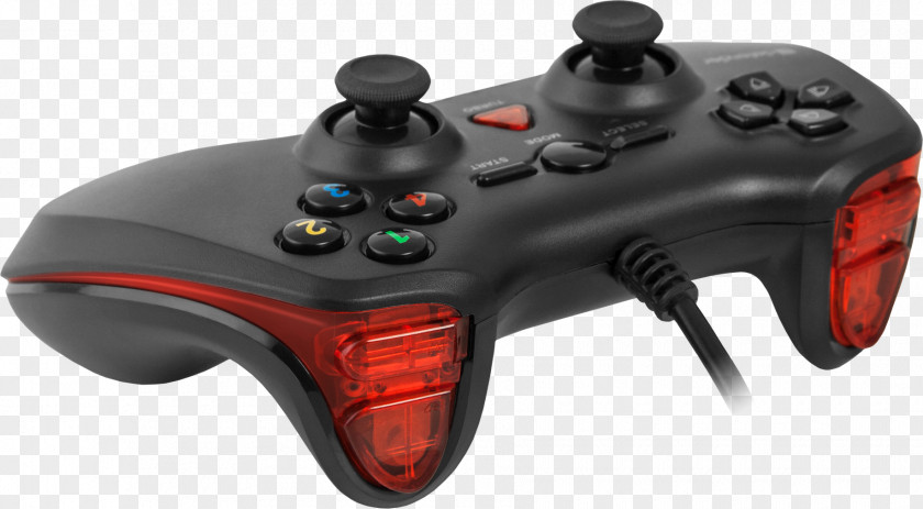 Joystick Defender PlayStation 2 Black PNG