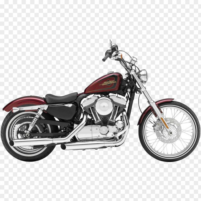 Motorcycle Harley-Davidson Sportster Softail Super Glide PNG