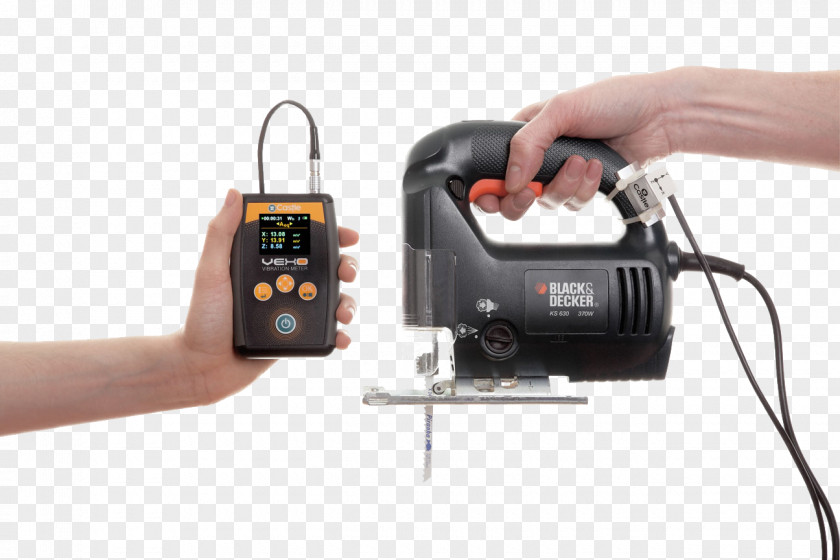 Old Gas Meter Vibration White Finger Acoustics Measurement Tool PNG