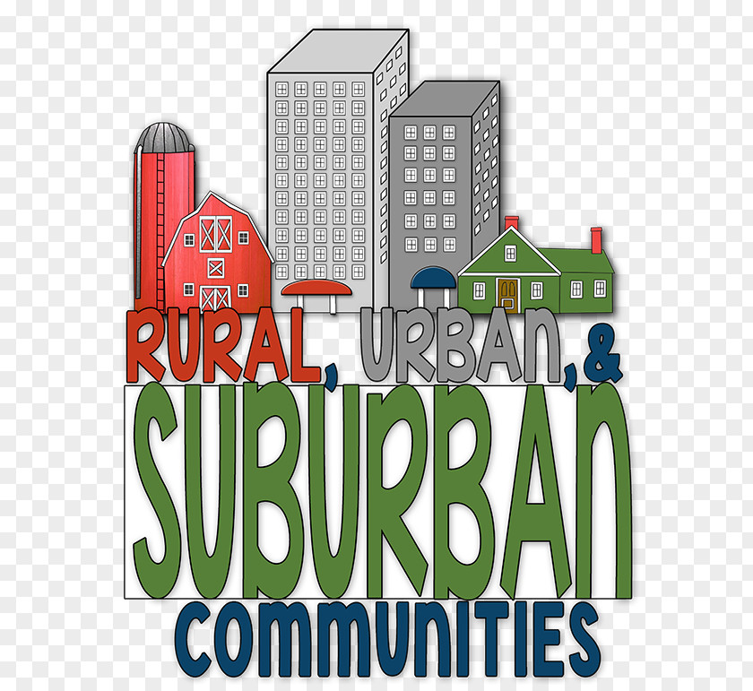 Rural Clipart Urban Area Community Suburb Human Settlement PNG
