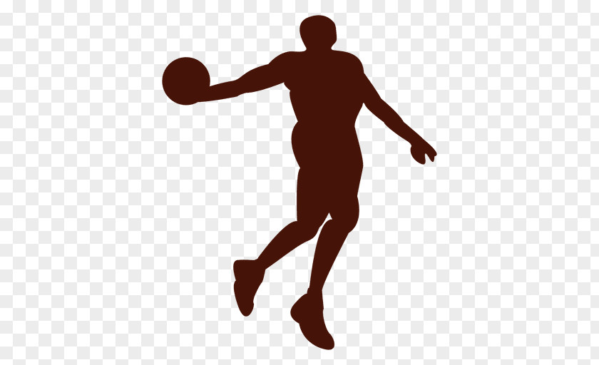 Basketball Player Silhouette Athlete Sport PNG