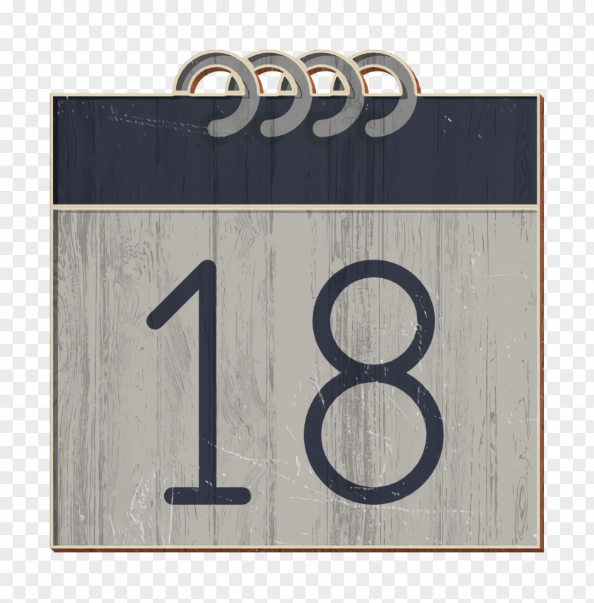 Beige Rectangle Essential Icon Calendar PNG