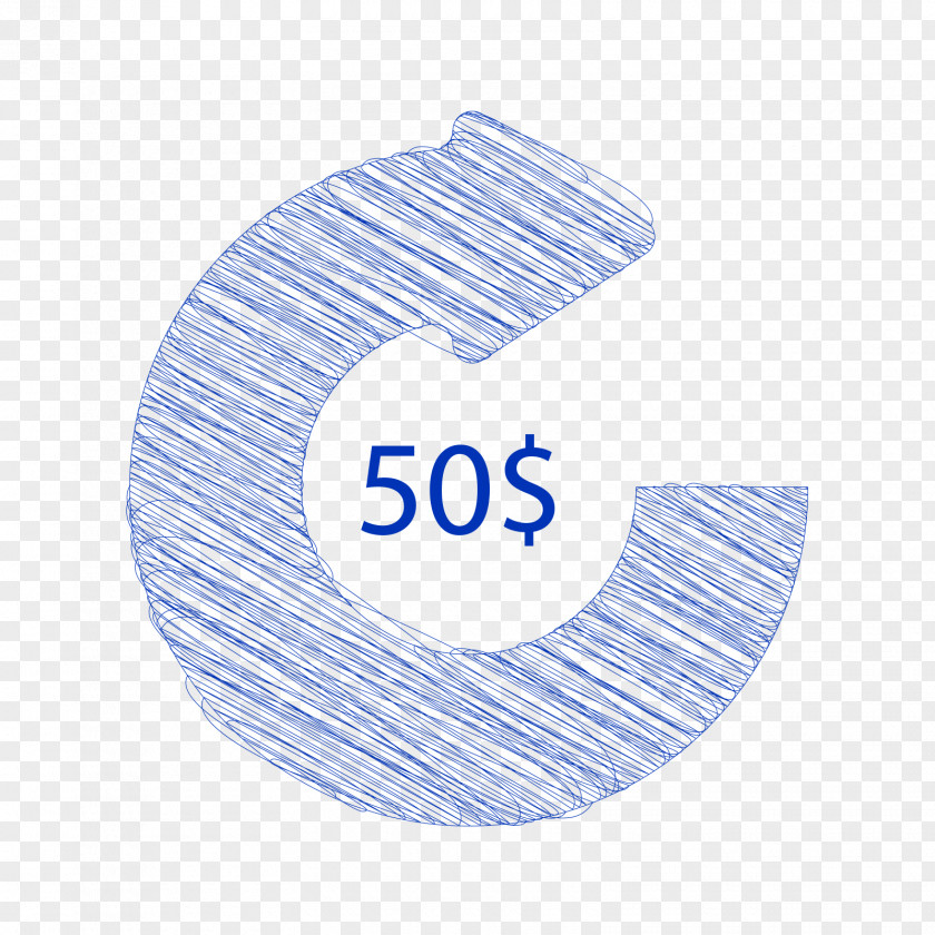 Blue Ring Business Arrow Angle Missing PNG