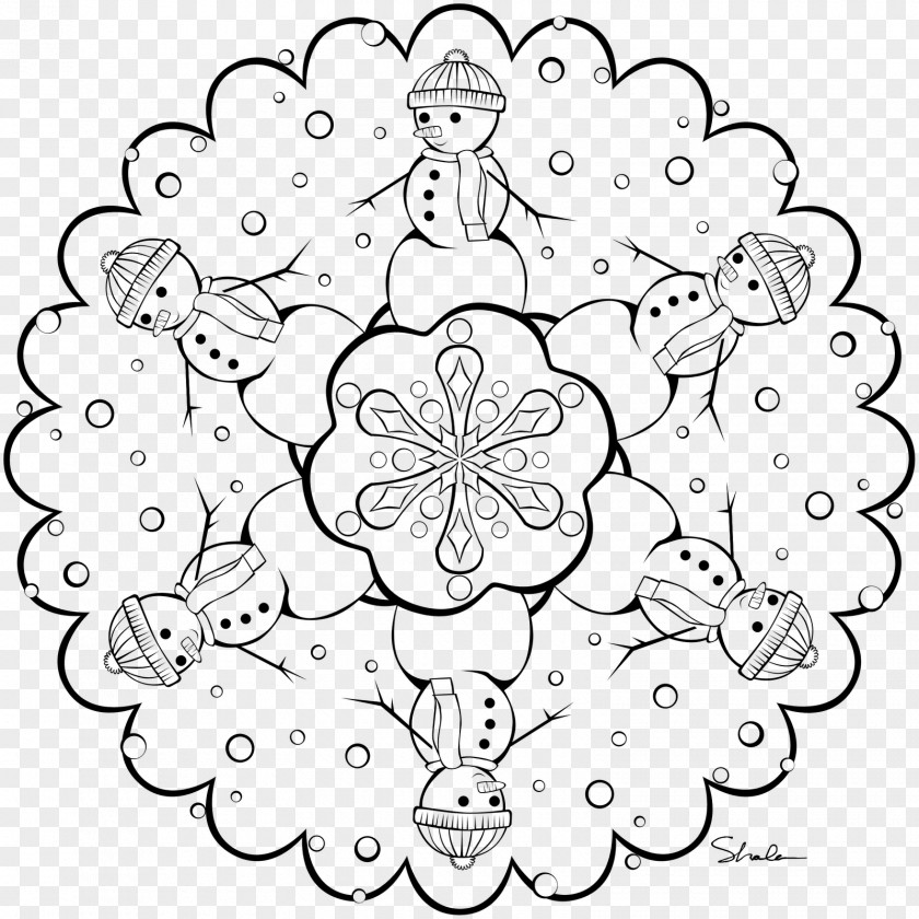 Christmas Mandala Coloring Book Child Candy Cane PNG