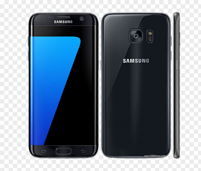 Galaxy S7 Edge Samsung Android Smartphone Telephone Black PNG