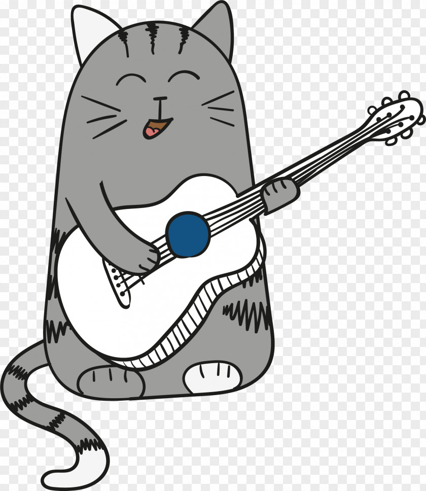 Guitar Whiskers Drawing PNG