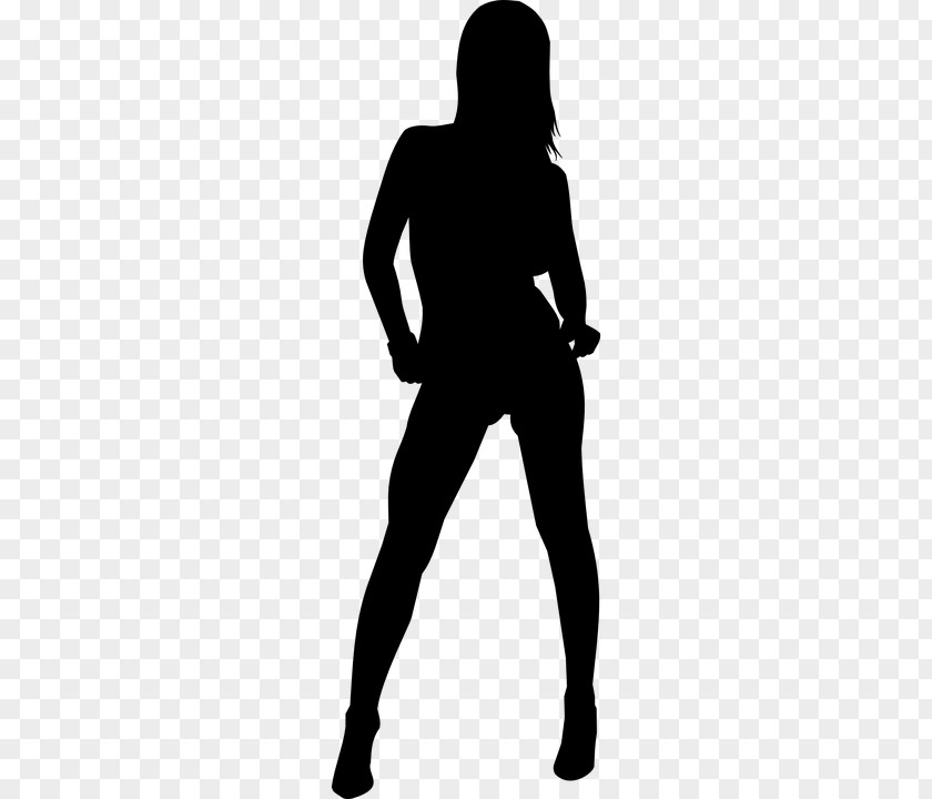 Silhouette Pole Dance Clip Art PNG