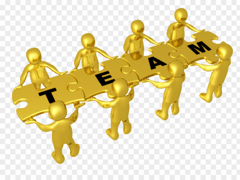 Social Group Yellow Team Collaboration Gesture PNG