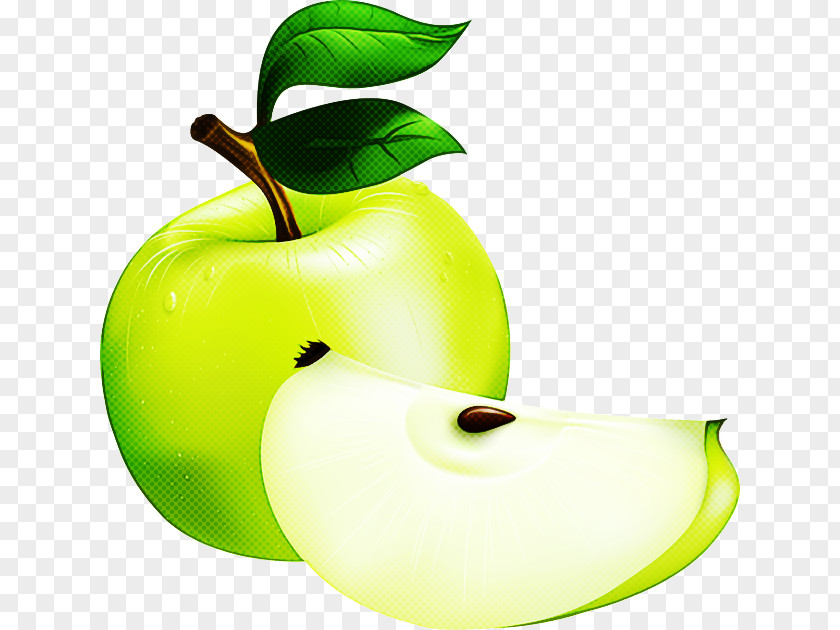 Tree Natural Foods Green Granny Smith Fruit Plant Leaf PNG