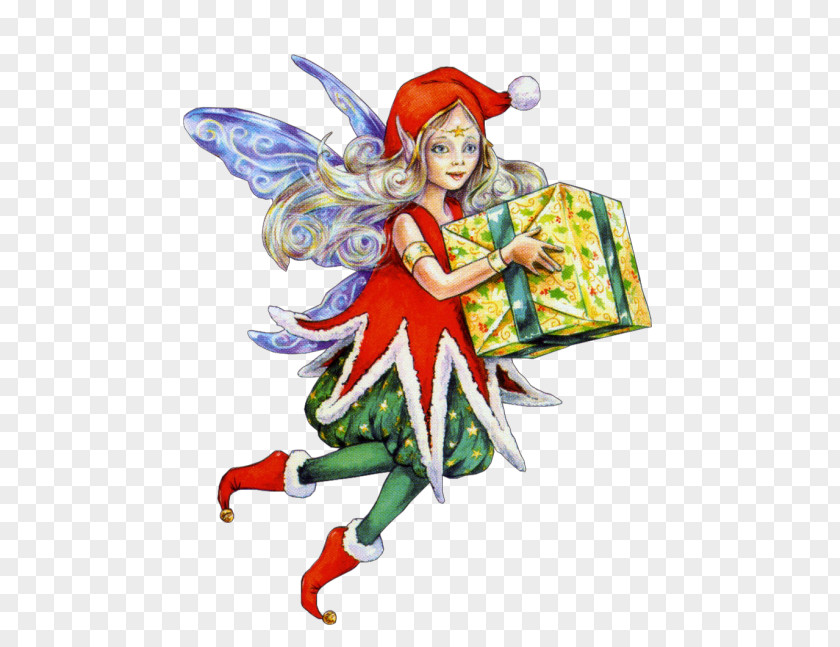 Fairy Santa Claus Lutin Père Noël Elf PNG