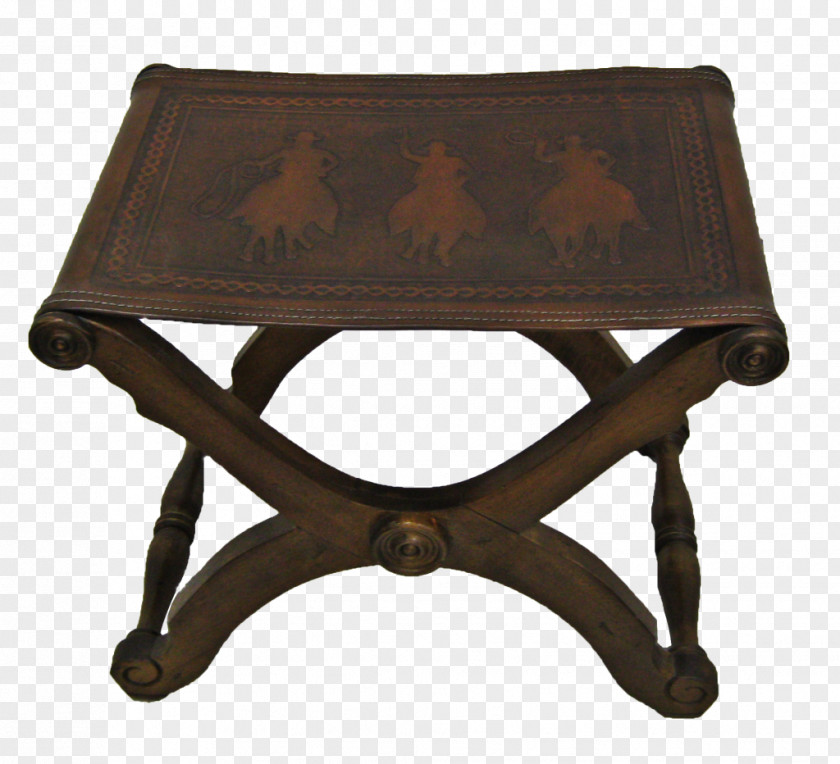 Iron Stool Table Wood Garden Furniture PNG