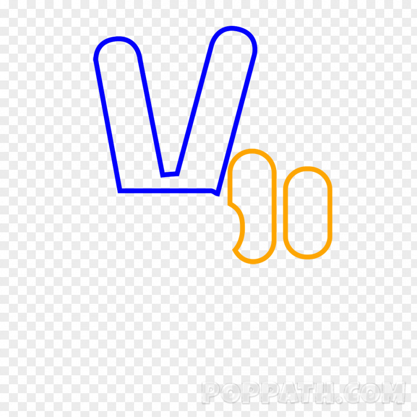 Victory Emoji Symbol Gesture Text Messaging V Sign PNG
