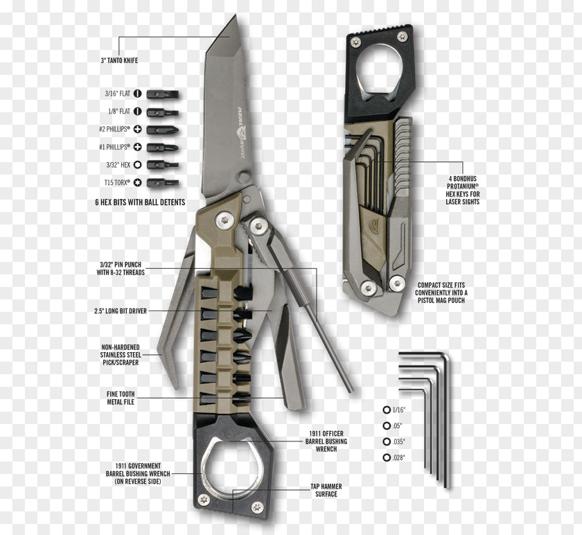 Knife Multi-function Tools & Knives Firearm Handgun Pistol PNG