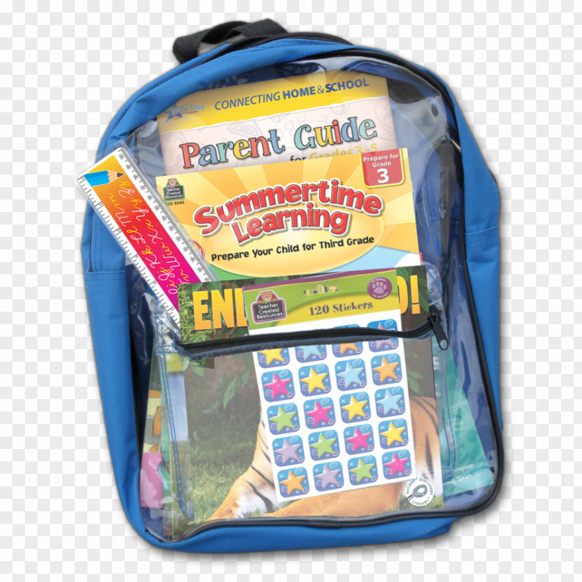 Third Grade Backpack PNG