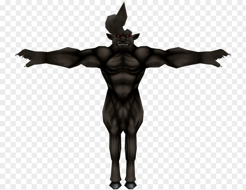 Demon Muscle Legendary Creature PNG