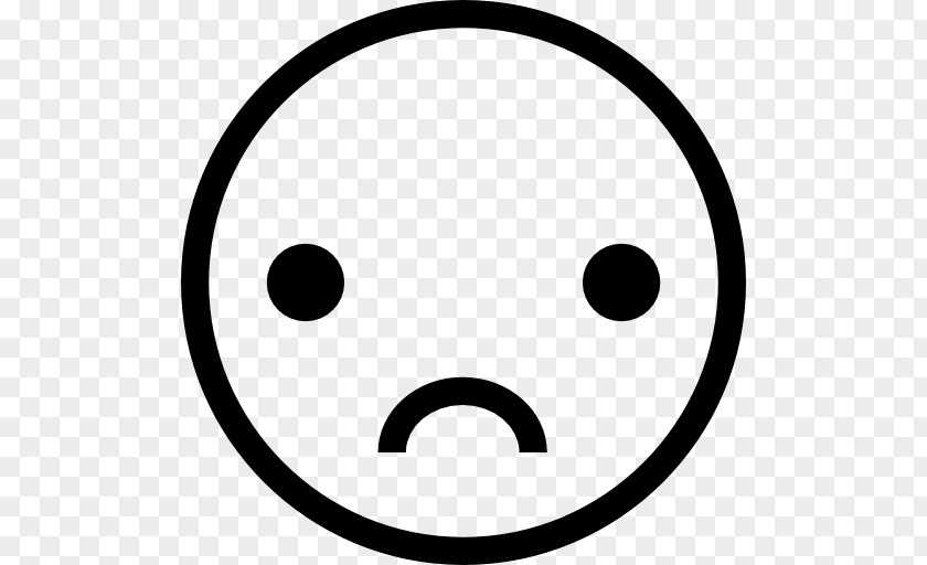 Sad Vector Emoticon Smiley Clip Art PNG
