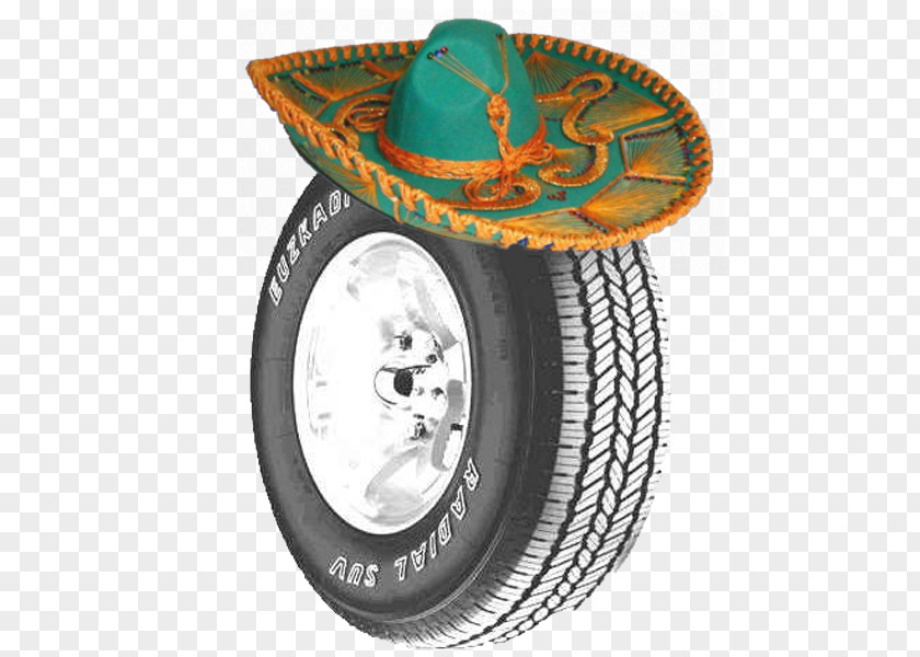 Sombrero Tires First Wheel Rim Mexican Cuisine PNG