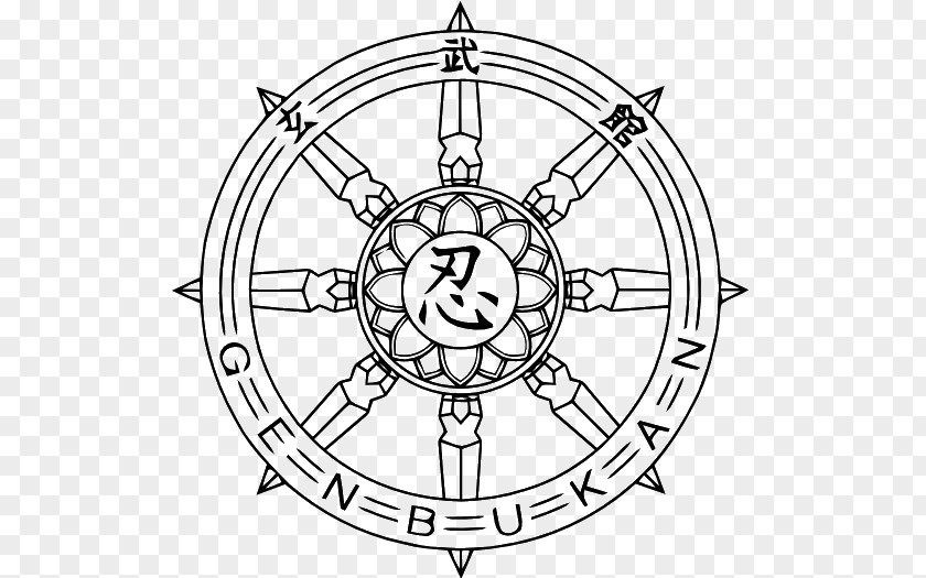 Wheel Of Dharma Ship's Aikido Clip Art PNG