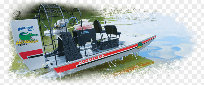 Boat Airboat Everglades Alligators Radio Control PNG