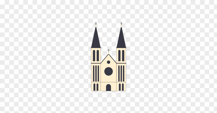 Catholic Logo Brand Steeple Font PNG