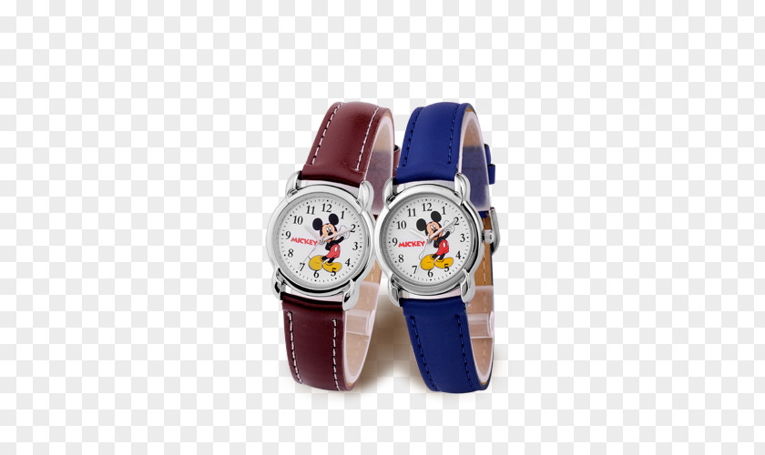 Disney Watches Watch Strap Quartz Clock PNG